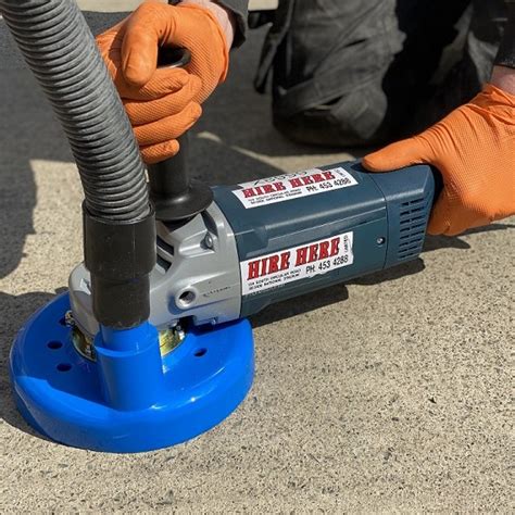 hand held grinder for concrete